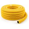 Lemag srl Lemag Tubo Spiralato Autoestinguente Giallo per Rivestimento Tubi Gas — Guaina Protettiva Flessibile per Impianti Metano e GPL a Norma UNI 7129, Diametri Ø20 e Ø25 mm, Rotoli 10 e 25 m