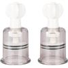 Easytoys Ventose Succhia Capezzoli e Clitoride Taglia Medium - 2 Pezzi - 159 g