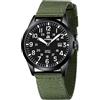 LN LENQIN Orologi Analogico al Quarzo da Uomo Militare Impermeabili Orologio