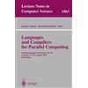 Larry Carter Jeanne Ferr Languages and Compilers for Parallel Compu (Tascabile)
