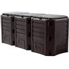 Prosperplast Impianto di compostaggio MODULO COMPOGREEN 1200L, dimensioni (mm) 1980x719x826, colore Nero