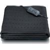Melissa 16760050 - Coperta riscaldante elettrica, 80x150 cm, 55-60 W, colore nero