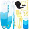HUIIKE Tavola Sup Gonfiabile Adulti 10' Convertibile in Kayak. Stand Up Paddle, 130 kg