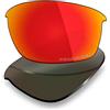 Mryok Lenti di ricambio Mryok per Oakley Bottle Rocket OO9164 - Opzioni Anti-corrosione dell'acqua marina polarizzata - rosso fuoco Taglia unica