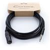 Cordial Cavo audio XLR maschio / jack stereo - 1 m