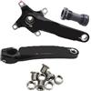AYBDSJNWSF Corona e guarnitura a tripla velocità 104BCD, compatibile con pedivella SLX XT, parti di ricambio for mountain bike 9/10(D)