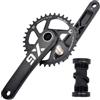 LSRRYD Guarnitura MTB 175mm Corona Tonda 30T-38T, Offset 0/3/6mm Con 68mm BB