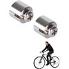 RAMGLYO Magneti per Sensori di Velocità Set da 2, Argento, Leghe Resistenti alla Corrosione, per MTB e E-Bike