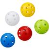 HOMSFOU Palline da Allenamento Golf Forate 50 Pezzi in Plastica