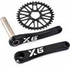 LSRRYD 175mm Guarnitura per mountain bike 32T-48T Corona a montaggio diretto 8-12V