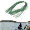 Nutup Nylon per cristallo per flash per la costruzione di mosche 26 cm olografico orpelli - Ami da pesca materiale per la realizzazione di esche per mosche asciutte bagnate (verde)