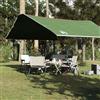 Basinlix Telone verde, 420 x 440 cm, in tessuto Oxford 210D, impermeabile, con rivestimento in PU, leggero e portatile, versatile come telone da campeggio, telo da pavimento o protezione antipioggia