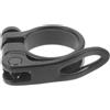 GALPADA Sgancio Rapido per Canotto Reggisella in Lega di Alluminio Design a Vite per Regolazione Fine e Montaggio su Bici Pieghevole Nero