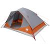 KNERPWD Tenda Instantanee Tetto Grigio Arancione 305 x 215 x 140 cm