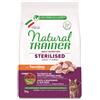 Natural Trainer Sterilised con Tacchino Crocchette per gatti - 3 kg
