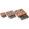 Italfama Set Scacchi Da Viaggio Mini Magnetico In Legno 13x13cm Con Cassetto