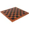 Italfama Scacchiera Pelle Sintetica 33x33cm Marrone Nero 3.5cm Italia