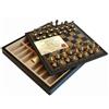 Italfama Romana Stile Lusso Metallo Scacchi Set Con Tavola & Dama Italfama