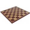 Italfama Scacchiera In Pelle Sintetica 40x40cm Oro Bordeaux Made in Italy