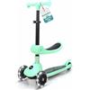 SereneLife Monopattino Bambino Pieghevole, Monopattino Bambina a 3 Ruote con Luc