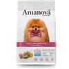 Amanova Adult Mini Sensitive Salmone per Cani - 2 Kg, Singola