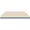 Baldiflex Emporio Materasso Easy Aloe Small Memory 90 x 190 cm - Rivestimento Aloe Vera Proprieta' Naturali - Strato Memory 1 cm
