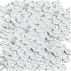 Yuaaoh Pietre di Vetro Trasparenti 1 kg/ 240 Pezzi Ciottoli di Vetro per Decorazioni Biglie di Vetro Piatte Trasparenti per Decorazioni da Vasi Acquario Vasca per Pesci (Dimensione:1,7-1,9cm)
