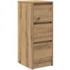 Generico Credenza Rovere Artigianale 29,5x34x76 cm in Legno Multistrato,Mobili,Armadietti e portaoggetti,Buffet e credenze-861642