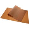 CIMAXIC 2 Fogli antiaderenti in PTFE per termopressa, 40x60 cm, Carta Transfer Resistente al Calore, Tappetino Marrone per Sublimazione, Vinile termotrasferibile e progetti creativi.