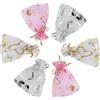 CARANNACLTD 120PCS Sacchetti Organza 7x9CM Sacchetti Organza Regalo Sacchetti Regalo in Organza Borse Organza con Coulisse Sacchetti Confetti per Matrimonio,Caramella Gioielli