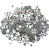 GIORGETTI STRASS Termoadesivi hotfix Crystal Cristallo Bianco Trasparente da Misura SS6 a SS40 Tessuti,Lycra,Danza,Pattinaggio,Brillantini,Deluxe SS10 (2,7-2,9mm) 1440 Pezzi