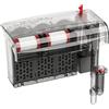 TECKZOON Filtro per Acquario, 10W 800L/H, con 3 filtri in Spugna Bianca e 3 filtri biologici, Flusso Regolabile, Filtro a Cascata sospeso, Adatto alla Maggior Parte degli acquari o vasche per Pesci