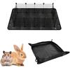 UUGRO Tappetino impermeabile per box per animali domestici 150x150cm