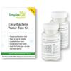 SimplexHealth Test dell'acqua dei batteri coliformi facili (2 test)