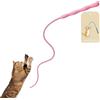 Kezvmhy Giocattoli per gatti, gioco interattivo per animali domestici, in morbido silicone, canna flessibile, corpo in silicone impermeabile, strumento per allenamento e caccia, per la stimolazione mentale