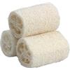 REHOC 3 pezzi naturale Luffa Koerper doccia spugna (grande)