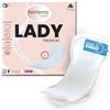 Harmony Care® Lady Super - Solette assorbenti per incontinenza da donna - Solette per incontinenza discreta per debolezza della vescica media e grave, con protezione contro le perdite e controllo