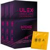 ULEX Intense - 56 Preservativi Puntinati e Nervati Lubrificati - Lattice naturale - 52 mm