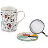 Easy life - easy life infusiera in porcellana capacita' ml. 35 in color box linea modernism r0105#modn