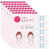BCZR 6 Scatole Adesivo Invisibile per Viso a V,Face Tape Viso Lifting,Cerotti Antirughe,Scultura Senza Traccia,Per Trucco,Doppio Mento,Pelle Lassa(240 Pezzi)