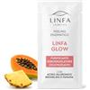 Linfa Cosmetics Linfa Glow Peeling Enzimatico Viso, Esfoliante Delicato con Papaina, Bromelina, Papaya, Ananas e Niacinamide, Trattamento per Pelle Luminosa e Levigata, 7 ml x10