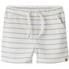 Lil' atelier mini Shorts Nmmkail-Pantaloncini Lil Noos, Latte di Cocco, 92 Bambino