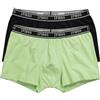 JP 1880 Boxer da Uomo, Taglie Grandi Fino a 18, Boxer, Hipster, Confezione da 2, Confezione Doppia in Vita Elastica in Web, Jersey di Cotone 709549, Verde, 8XL