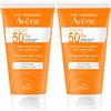 Avene SOL Crema Spf50+ S/prof, Occhiali Donna, Multi-coloured, 50 g Confezione da 2