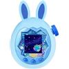 Generic Custodia protettiva per Tamagotchi Paradise con orecchie da coniglietto, in morbido silicone, antiscivolo e antigraffio, per l'utente (blu)
