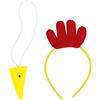 cake factory Fancy dress pasqua pulcino pollo con becco fascia per bambini