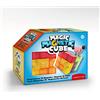 JUEGACONMIGO Magic Magnetic Cube, un gioco di concentrazione e acutezza mentale, divertente per gli amanti delle sfide. Contiene 7 pezzi e carte 3D magnetici trasparenti con 108 sfide da costruire.