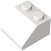 XYEIUGO 3039 Mattone Inclinato 2x2 50 Pezzi GDS-589 compatibile con Lego Mattoncini da Costruzione Colore:Blanc 1