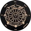 Jlobnyiun Tavola a pendolo per divinazione e oracolo - Tavole da spiritismo con lettere in legno | Tavola da gioco per Séancen Gioco di società per celebrazioni e riunioni