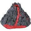 Yobadam Eruzione Vulcano Giocattolo Modello Realistico con Effetti di Fumo per Bambini STEM Learning 22 Cm